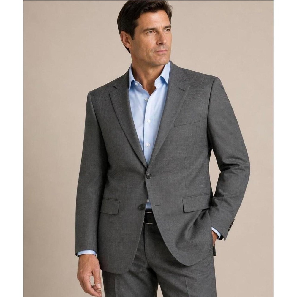 Lauren Ralph Lauren 100% Wool 2 Button Casual Suit Jacket Blazer Sports Coat